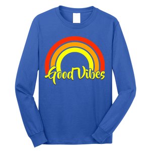 Good Vibes 80s Rainbow Long Sleeve Shirt