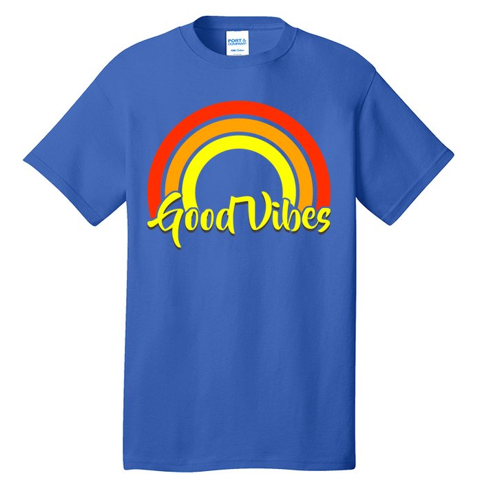 Good Vibes 80s Rainbow Tall T-Shirt