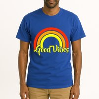 Good Vibes 80s Rainbow Tall T-Shirt