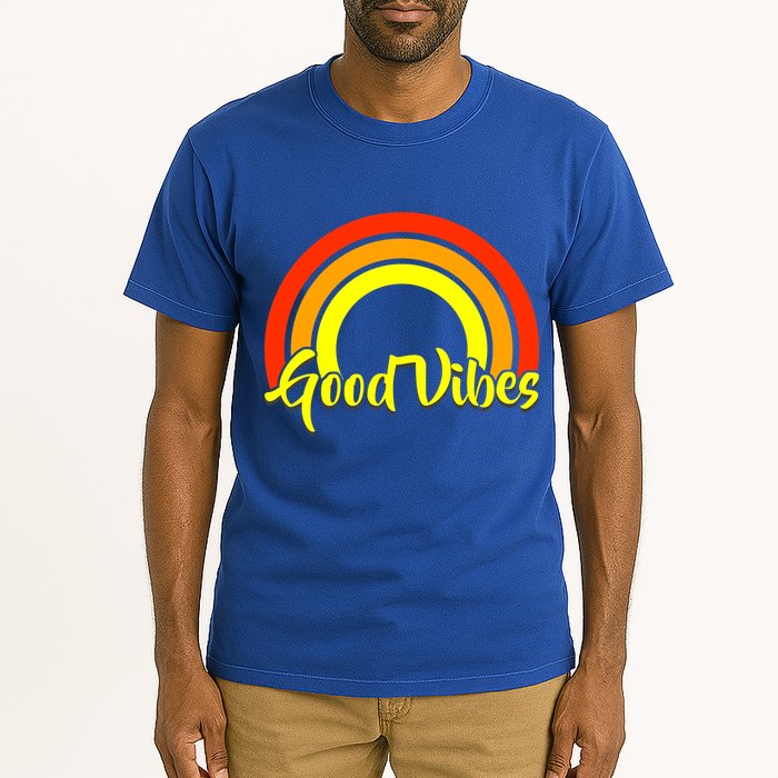 Good Vibes 80s Rainbow Tall T-Shirt