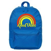 Good Vibes 80s Rainbow 16 in Basic Backpack