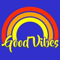 Good Vibes 80s Rainbow 16 in Basic Backpack