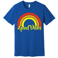 Good Vibes 80s Rainbow Premium T-Shirt