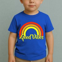 Good Vibes 80s Rainbow Toddler T-Shirt