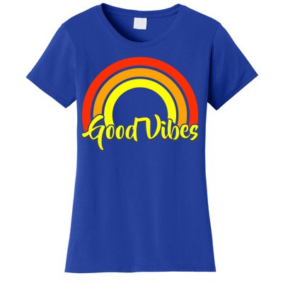 Good Vibes 80s Rainbow Women's T-Shirt