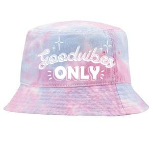 Good Vibes Only Tie-Dyed Bucket Hat