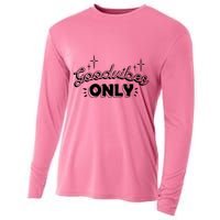 Good Vibes Only Cooling Performance Long Sleeve Crew
