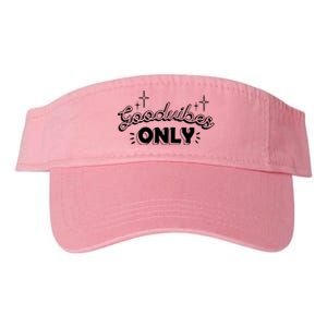 Good Vibes Only Valucap Bio-Washed Visor