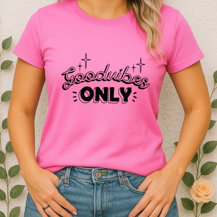 Good Vibes Only Womens T-Shirt