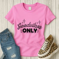 Good Vibes Only Womens T-Shirt