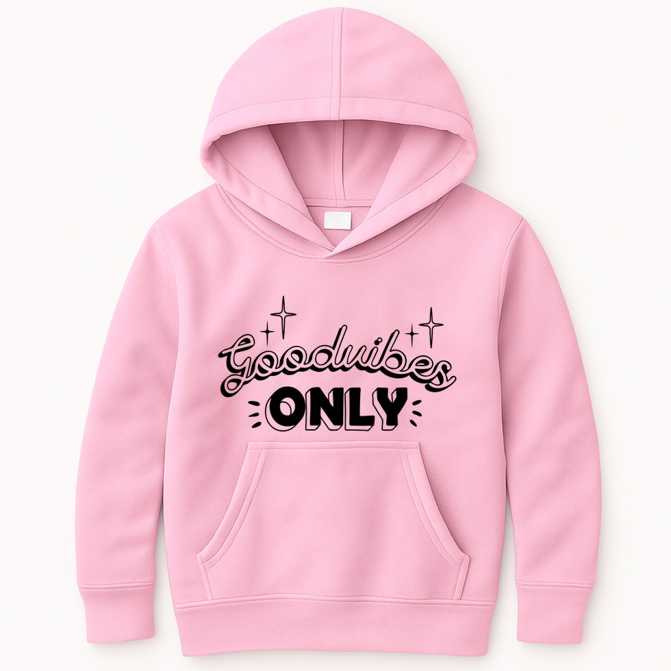 Good Vibes Only Kids Hoodie