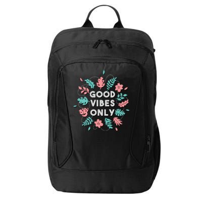 Good Vibes Only Flower City Backpack