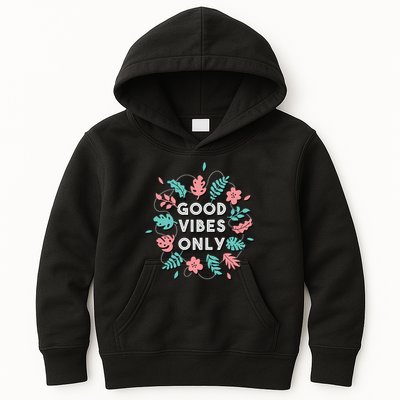 Good Vibes Only Flower Kids Hoodie