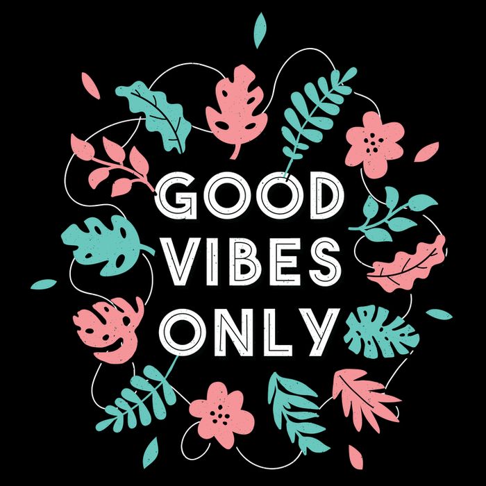 Good Vibes Only Flower Kids T-Shirt