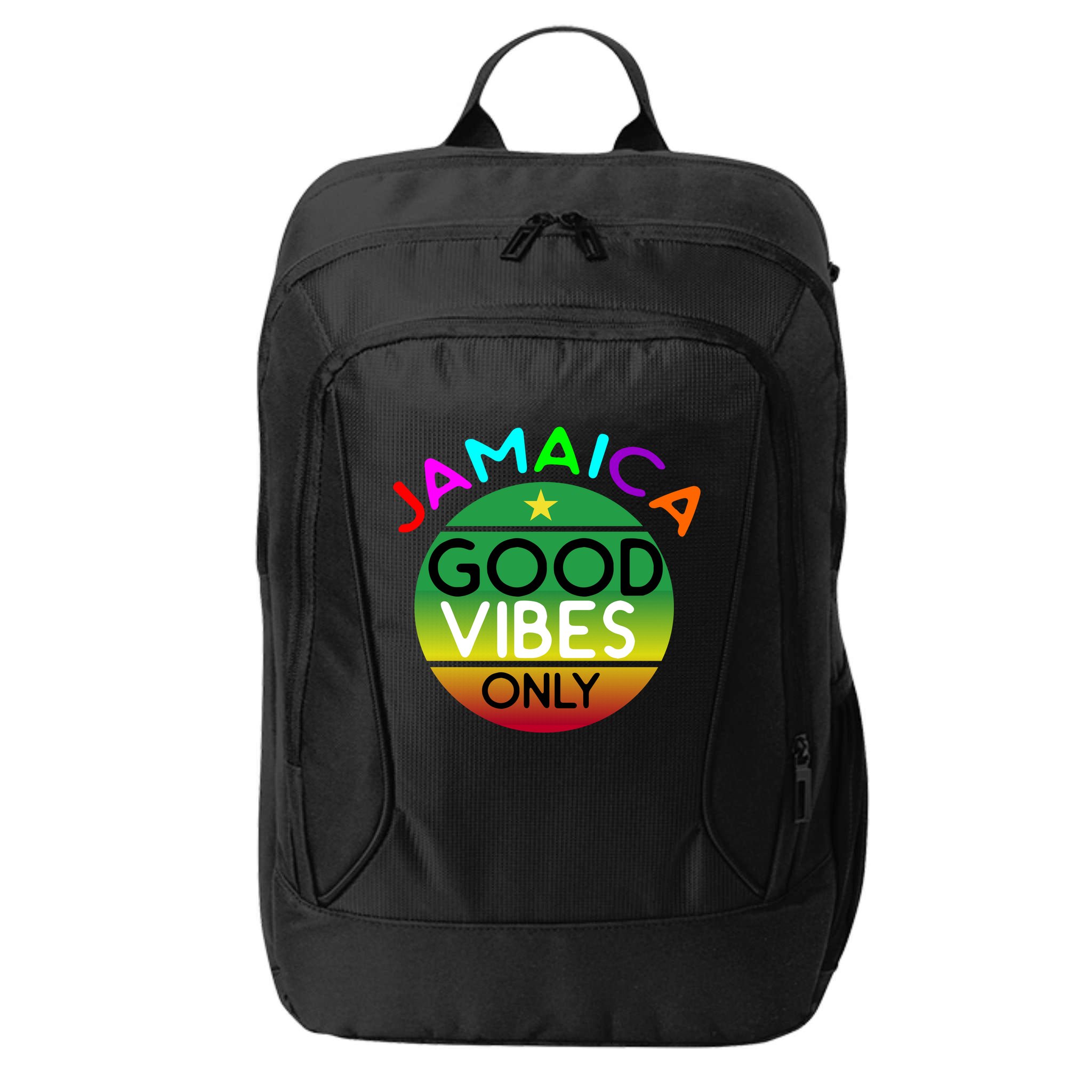 Good Vibes Only Jamaica City Backpack