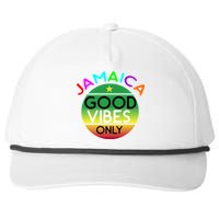 Good Vibes Only Jamaica Snapback Five-Panel Rope Hat