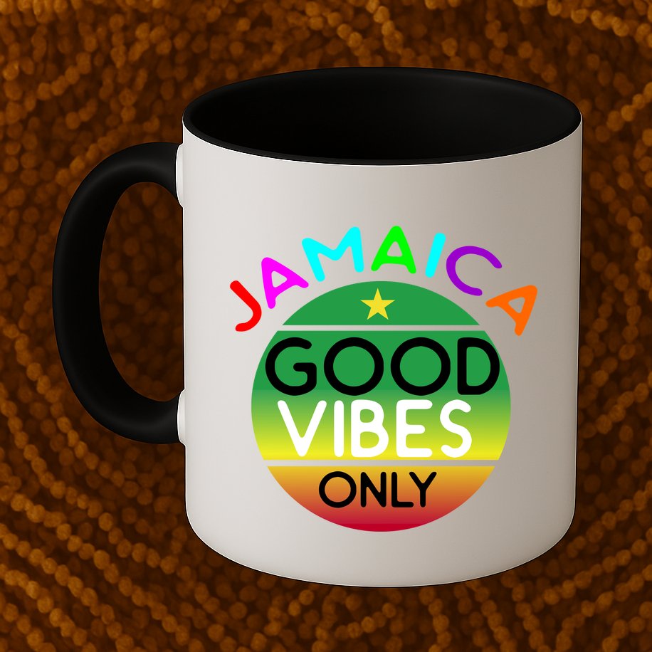 Good Vibes Only Jamaica Mug