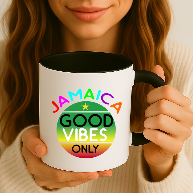 Good Vibes Only Jamaica Mug