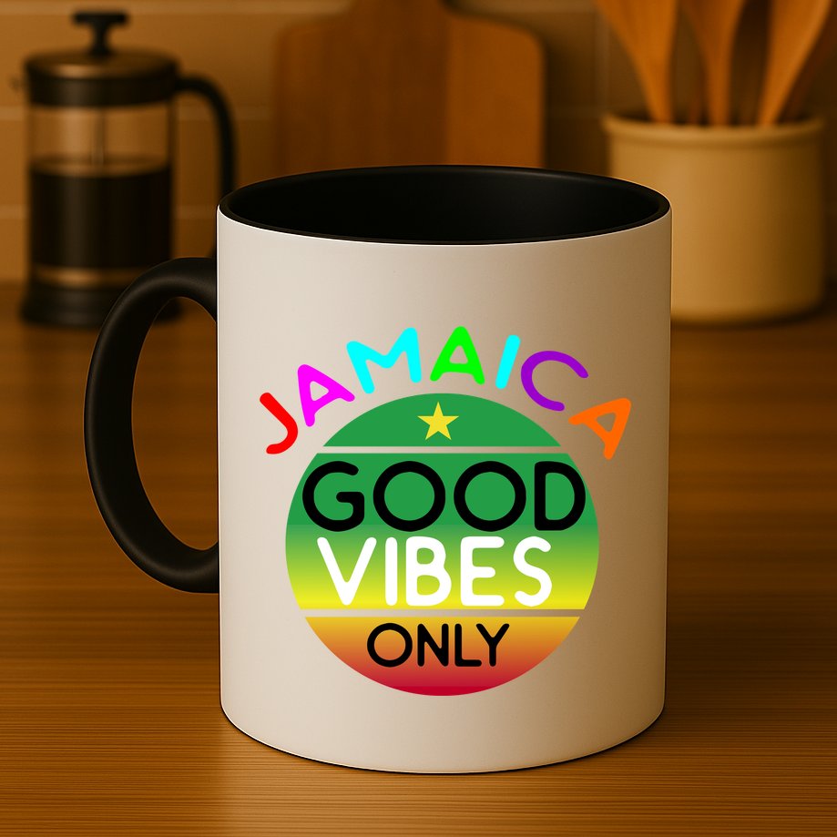 Good Vibes Only Jamaica Mug
