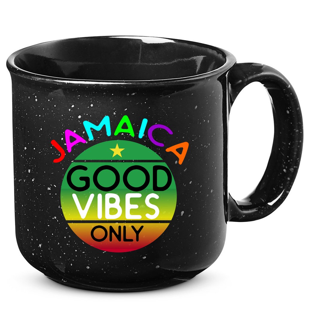 Good Vibes Only Jamaica 15oz Campfire Ceramic Mug