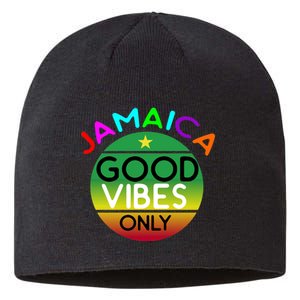 Good Vibes Only Jamaica Sustainable Beanie