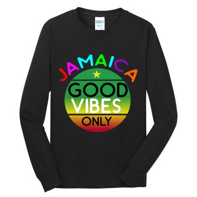 Good Vibes Only Jamaica Tall Long Sleeve T-Shirt