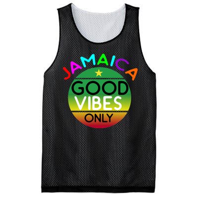 Good Vibes Only Jamaica Mesh Reversible Basketball Jersey Tank