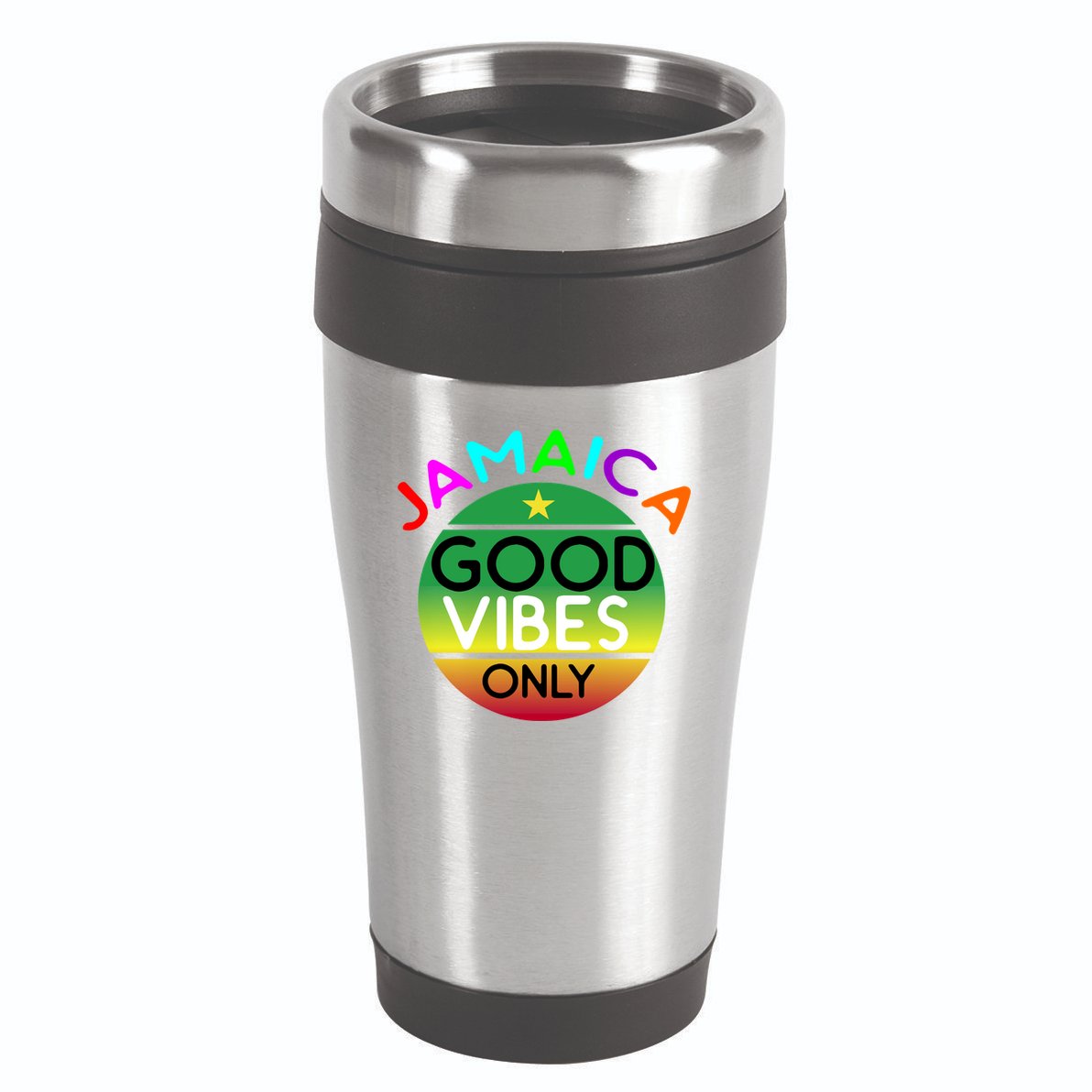 Good Vibes Only Jamaica 16oz Travel Tumbler