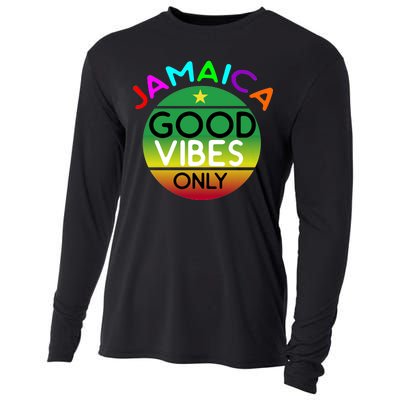 Good Vibes Only Jamaica Cooling Performance Long Sleeve Crew