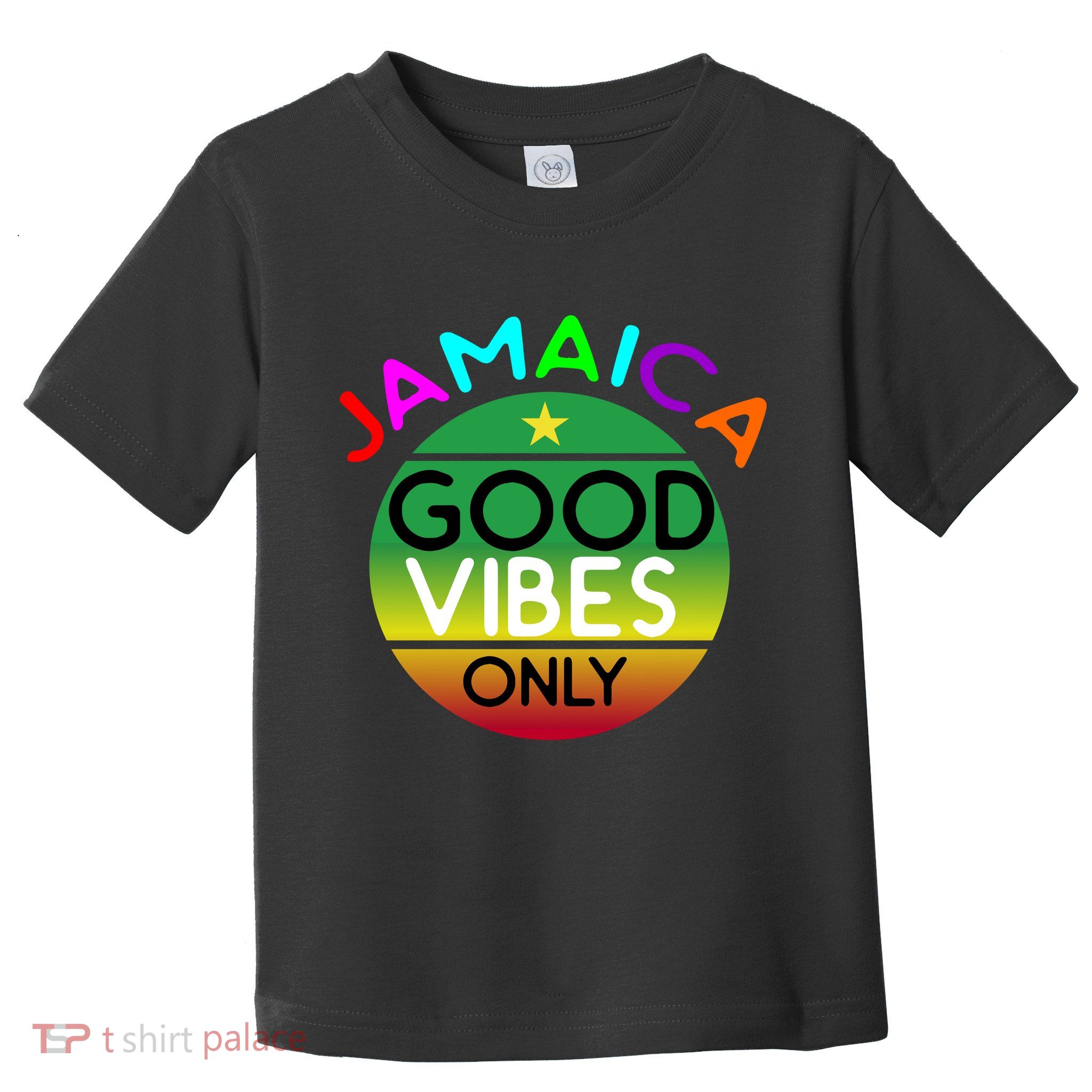 Good Vibes Only Jamaica Toddler T-Shirt