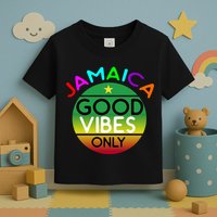 Good Vibes Only Jamaica Toddler T-Shirt