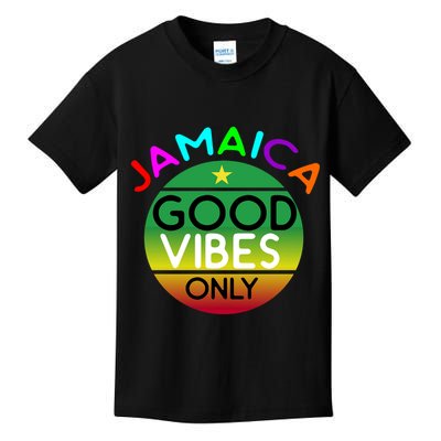 Good Vibes Only Jamaica Kids T-Shirt