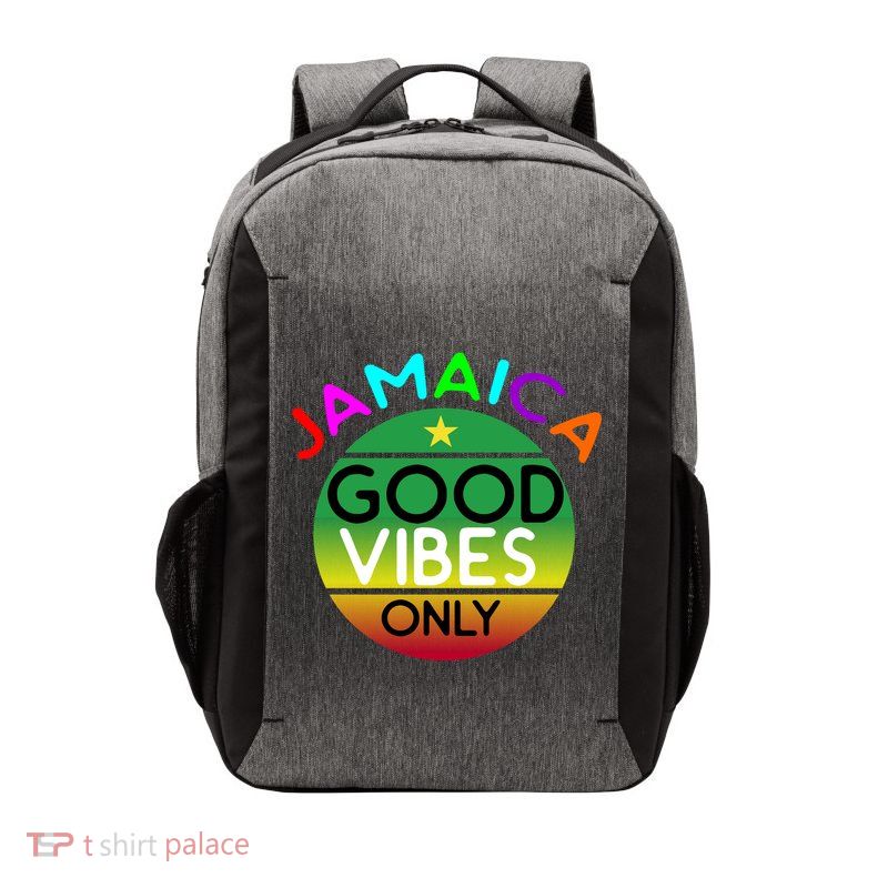 Good Vibes Only Jamaica Vector Backpack