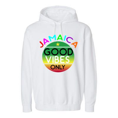 Good Vibes Only Jamaica Garment-Dyed Fleece Hoodie