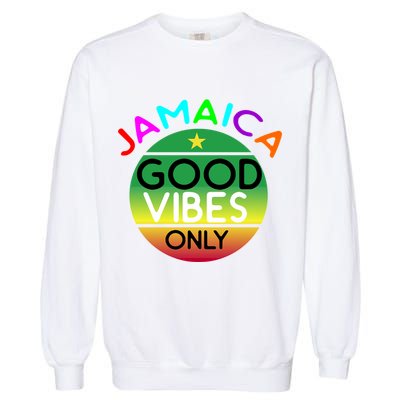 Good Vibes Only Jamaica Garment-Dyed Sweatshirt