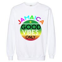 Good Vibes Only Jamaica Garment-Dyed Sweatshirt