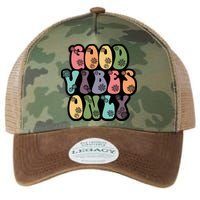 Good Vibes Only Retro 80's Hip Legacy Tie Dye Trucker Hat