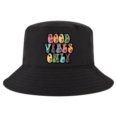 Good Vibes Only Retro 80's Hip Cool Comfort Performance Bucket Hat