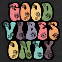 Good Vibes Only Retro 80's Hip Cool Comfort Performance Bucket Hat