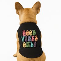 Good Vibes Only Retro 80's Hip Doggie Tank