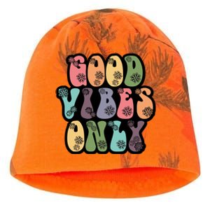 Good Vibes Only Retro 80's Hip Kati - Camo Knit Beanie