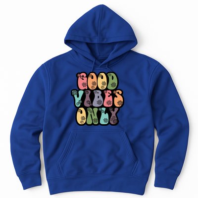 Good Vibes Only Retro 80's Hip Hoodie
