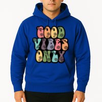 Good Vibes Only Retro 80's Hip Hoodie