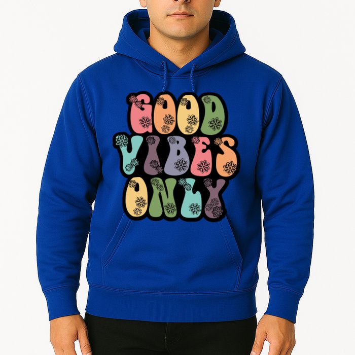 Good Vibes Only Retro 80's Hip Hoodie