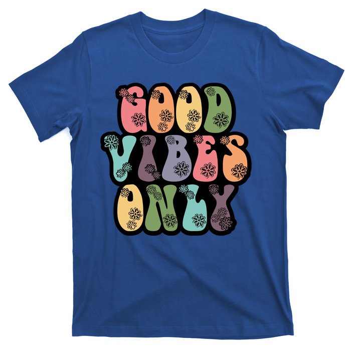 Good Vibes Only Retro 80's Hip T-Shirt