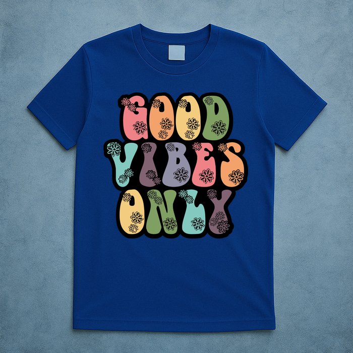 Good Vibes Only Retro 80's Hip T-Shirt