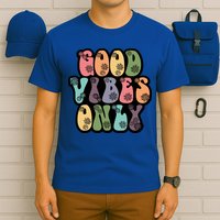 Good Vibes Only Retro 80's Hip T-Shirt