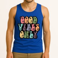 Good Vibes Only Retro 80's Hip Tank Top
