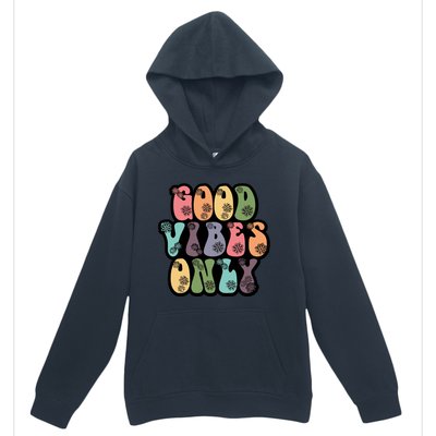 Good Vibes Only Retro 80's Hip Urban Pullover Hoodie