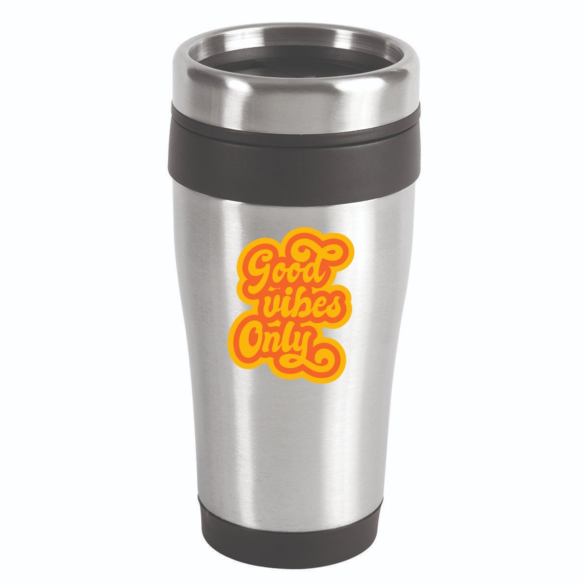 Good Vibes Only Vintage 16oz Travel Tumbler